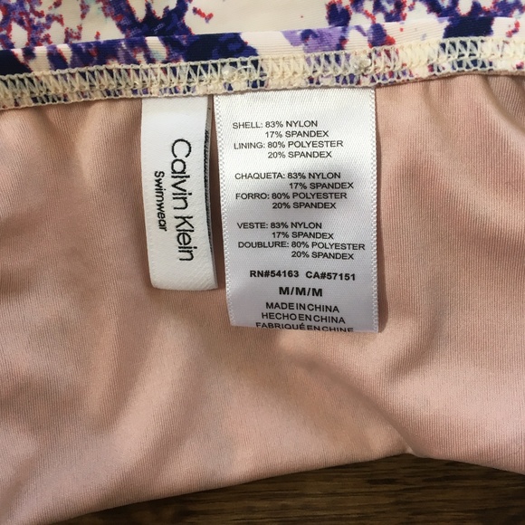 Calvin Klein Bikini Tank Top NEW !! - Picture 4 of 6